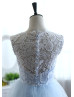 Lace Tulle Graceful Long Prom Dress
